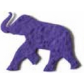 Mini Walking Elephant Style Shape Seed Paper Gift Pack